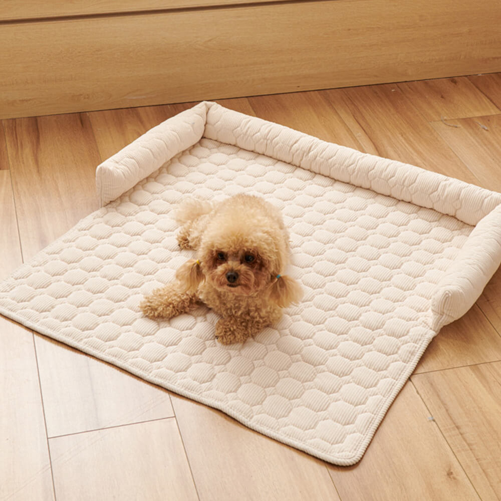 Pearl Fleece Ultra-Soft Dog Mat Furniture Protector Cover for Pets