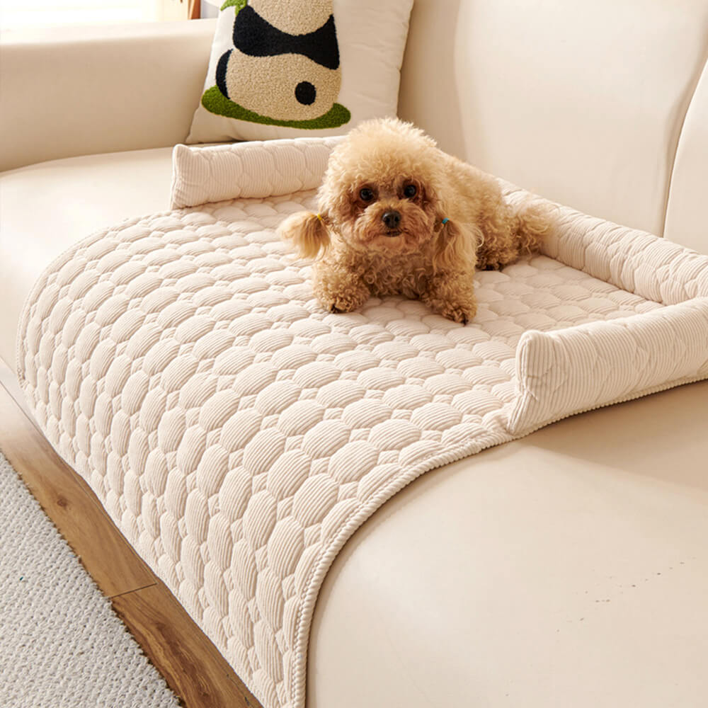 Pearl Fleece Ultra-Soft Dog Mat Furniture Protector Cover for Pets