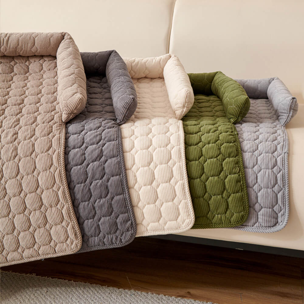 Pearl Fleece Ultra-Soft Dog Mat Furniture Protector Cover for Pets