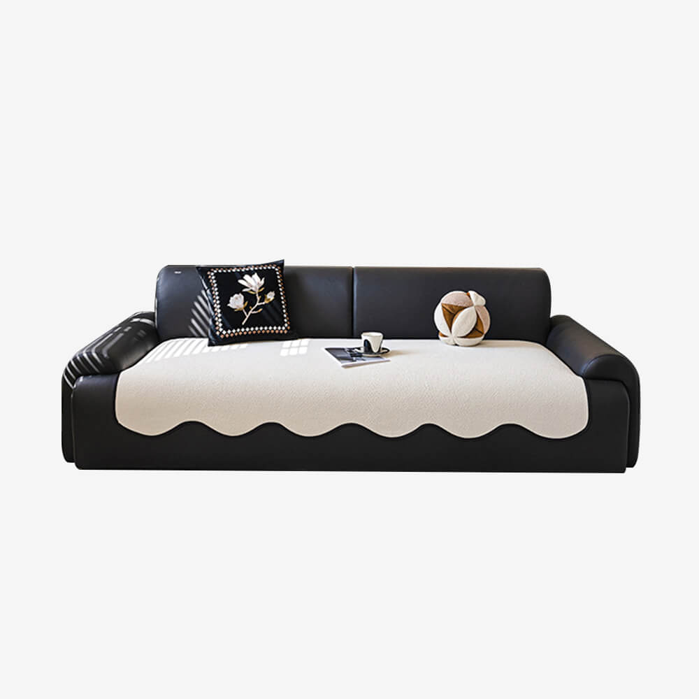 Waterproof Teddy Fleece Non-Slip Sofa Cover