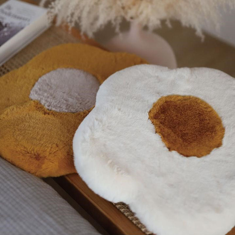 Tappetino per gatti in memory foam con motivo a girasole, cuscino per seduta