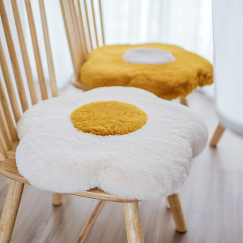 Tappetino per gatti in memory foam con motivo a girasole, cuscino per seduta