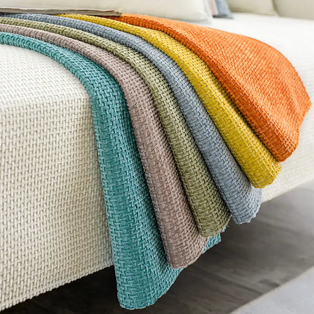 Cloud Woven Velvet Thick Non-Slip Scratch-Resistant Couch Cover