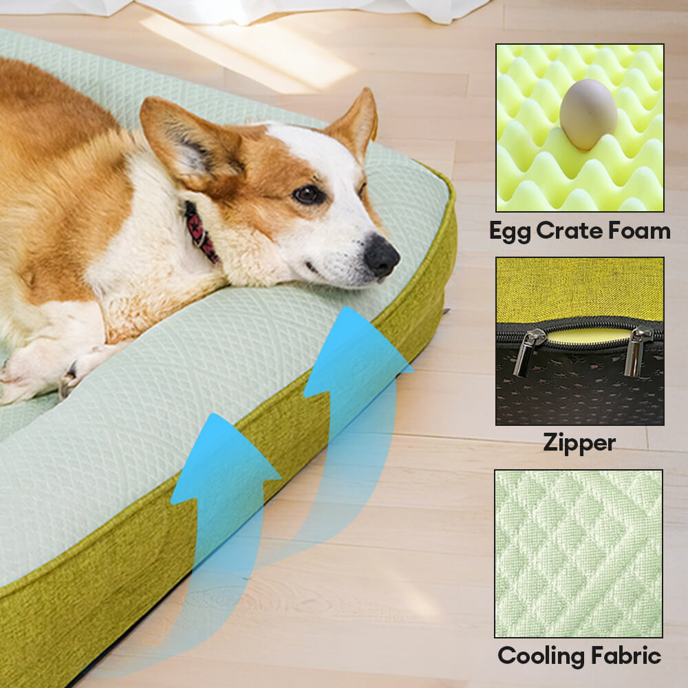 Cooling Orthopedic Large Dog Sofa Bed, Washable for Comfort