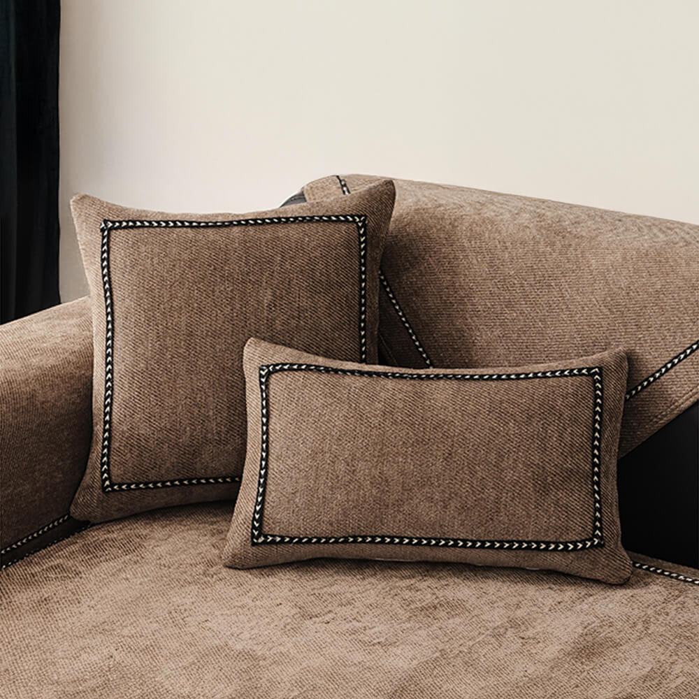 Simple Modern Jacquard High-Density Non-Slip Chenille Sofa Cover