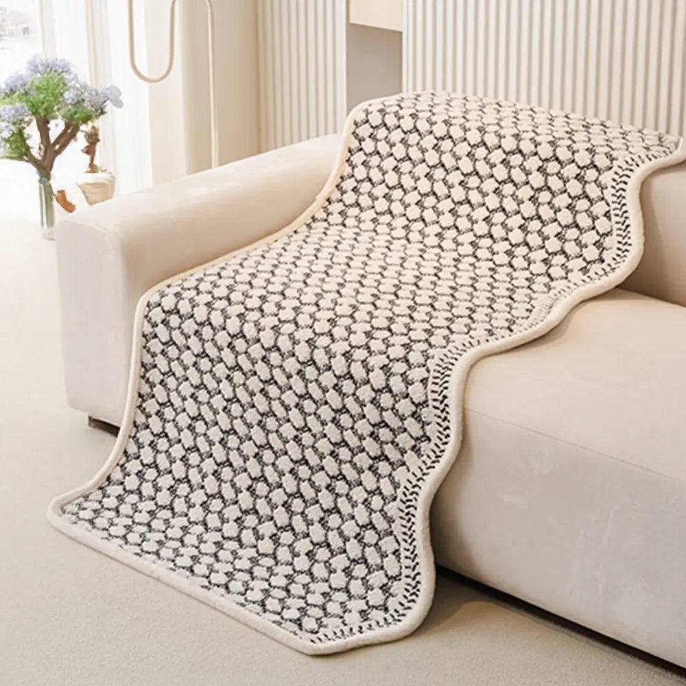 Vintage Classic Chenille Scratch-Resistant Sofa Protector Cover