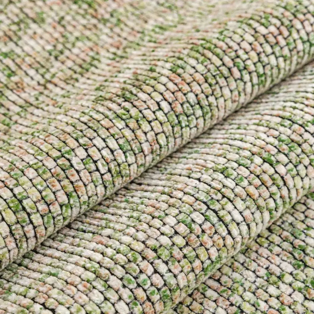 Chic Chenille Bouclé Non-Slip Sofa Cover with Wavy Tassel Trim