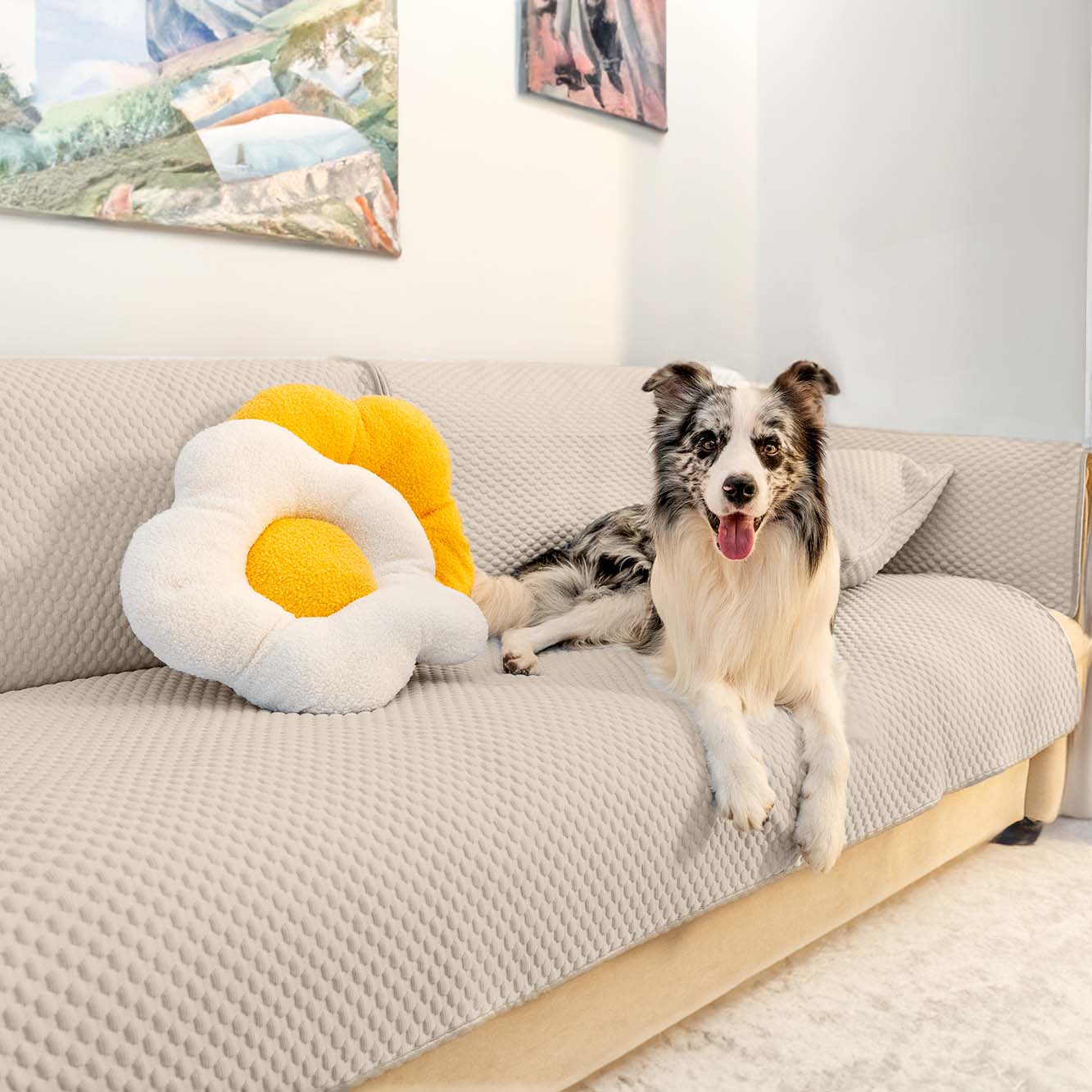 Anti-Scratch Washable Cooling Furniture Protector Sofa Cover