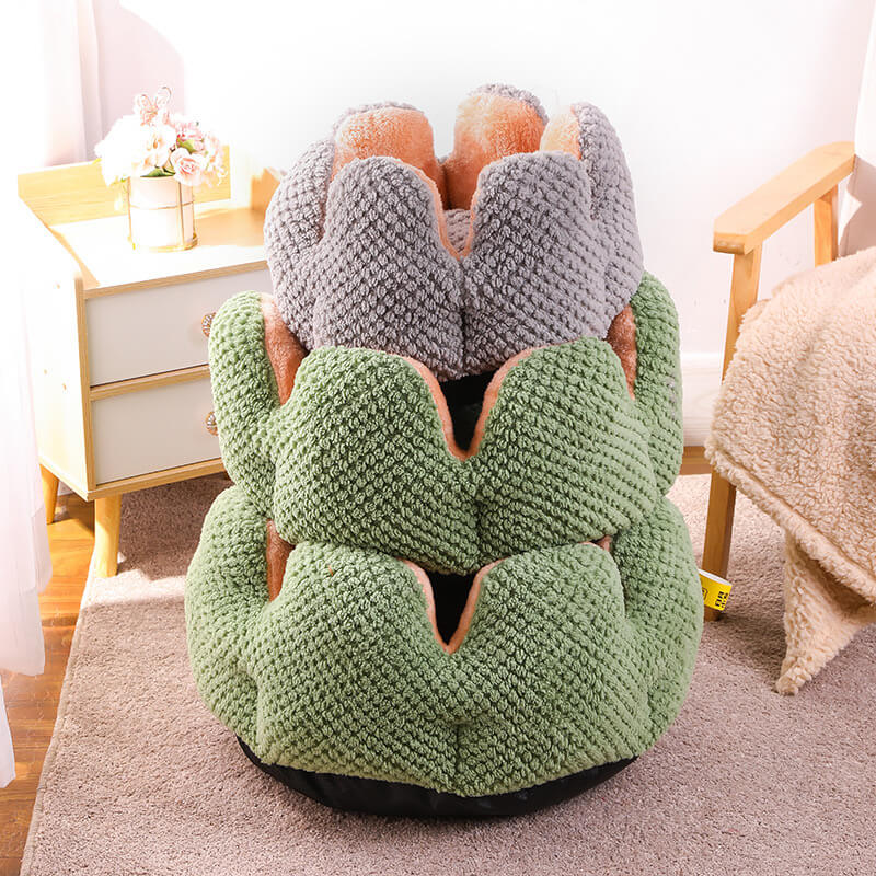 Cactus Shaped Cozy Pet Bed