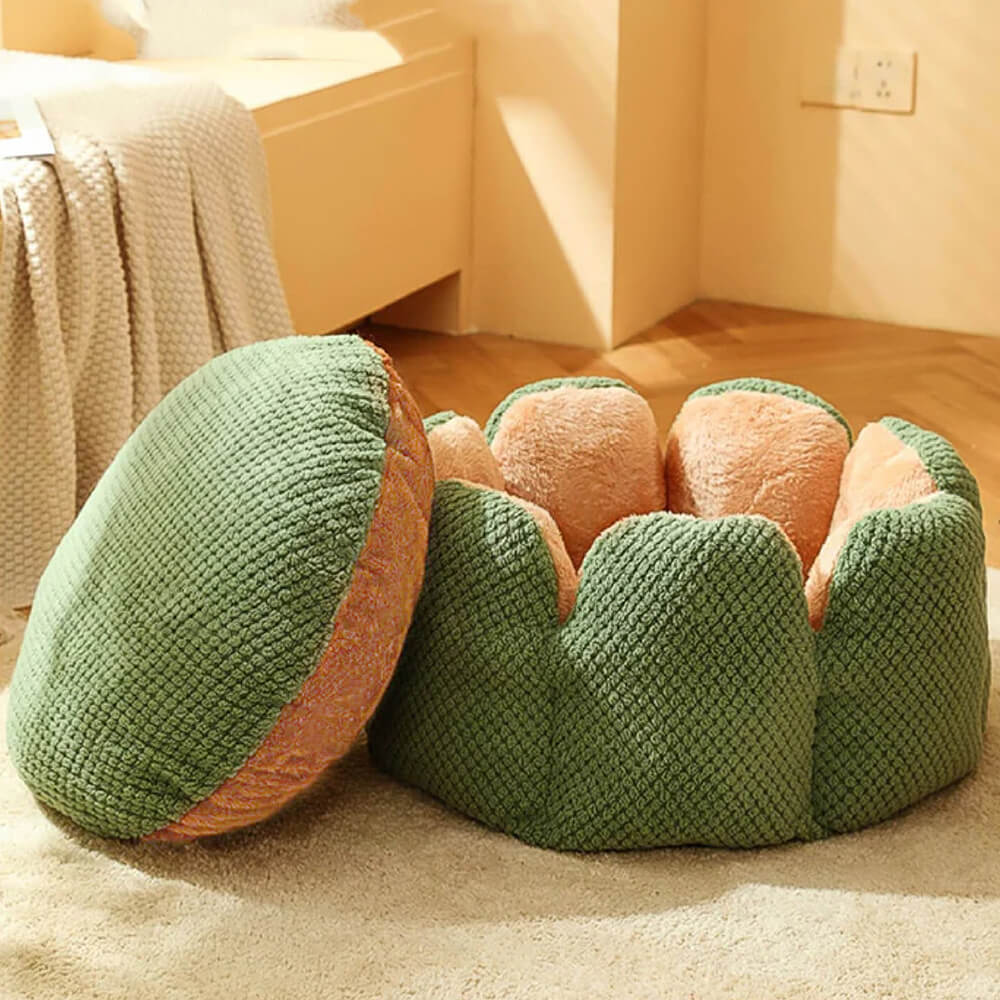 Cactus Shaped Cozy Pet Bed