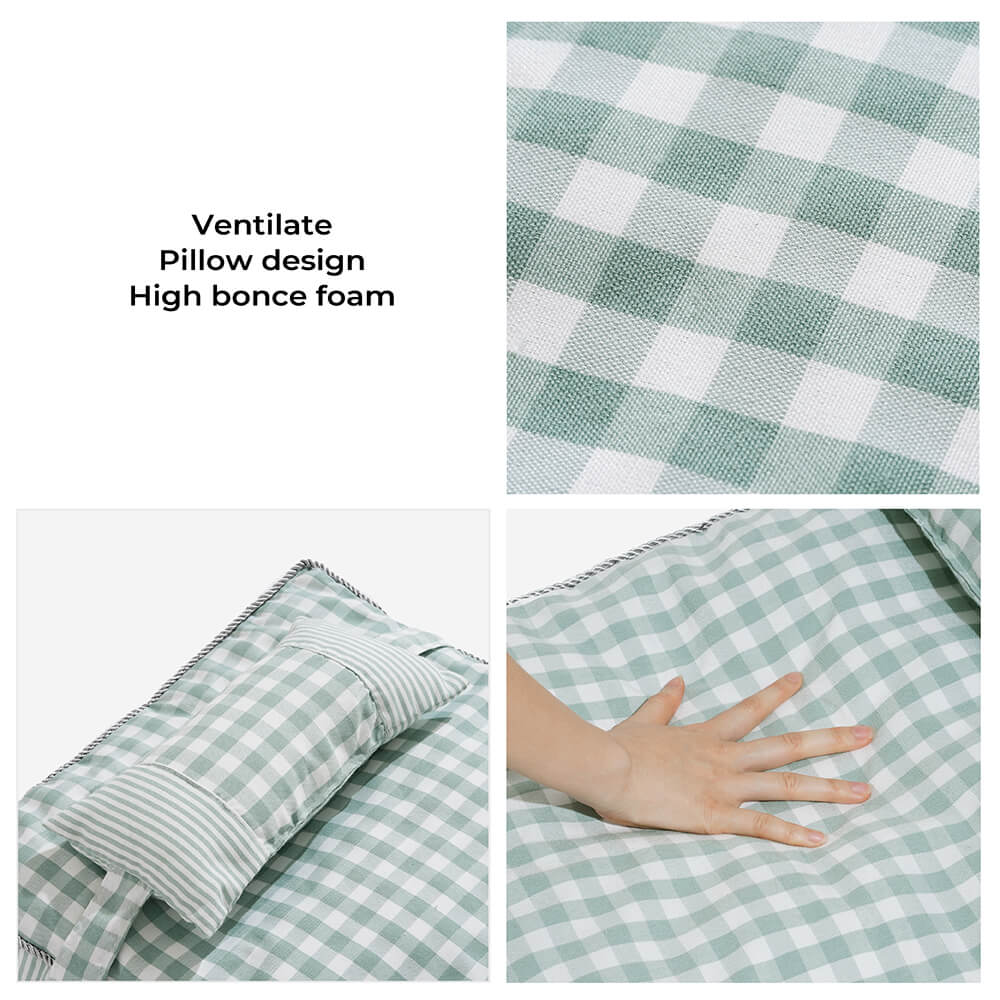 Fashion Checkered Pattern Washable Pet Bed for Dogs & Cats
