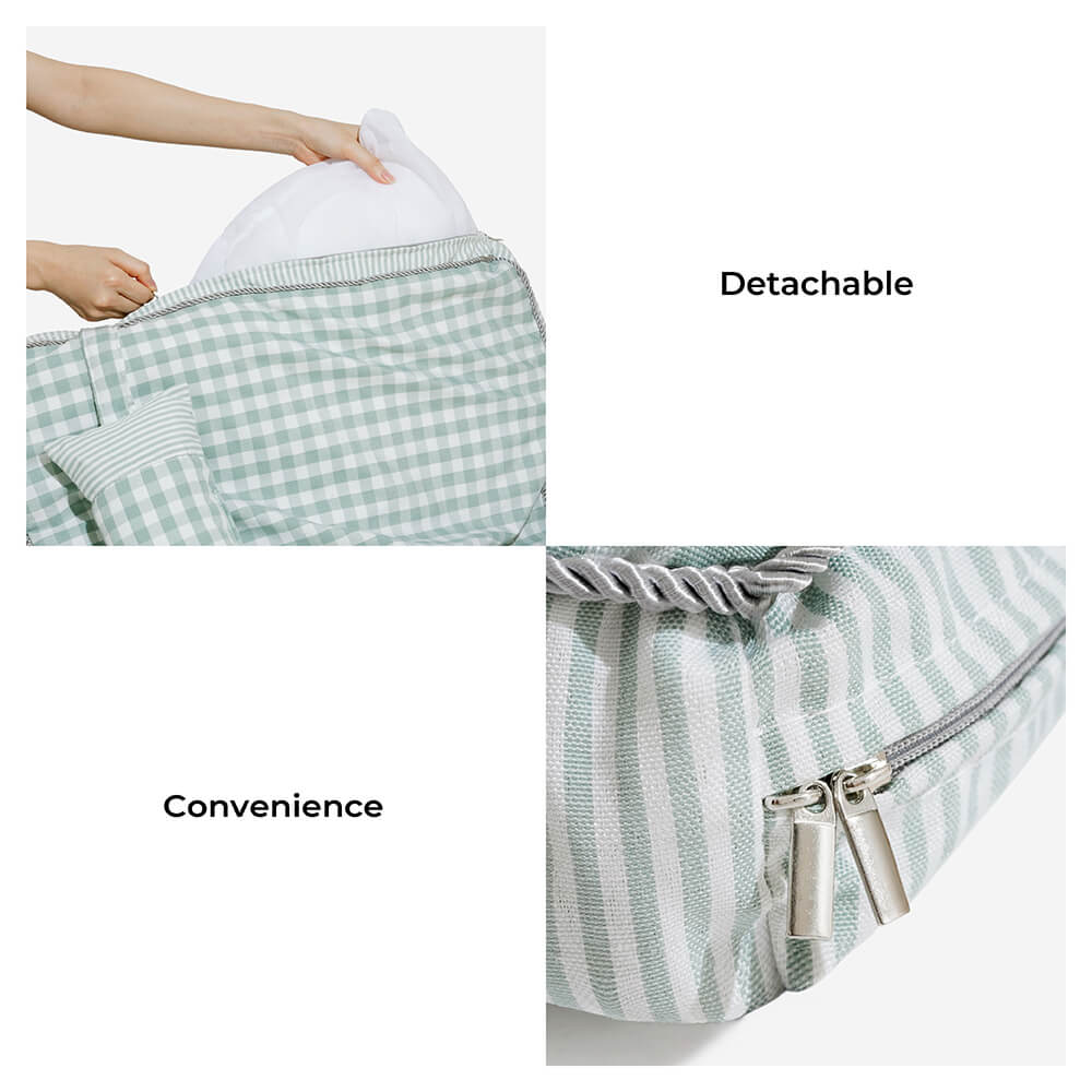 Fashion Checkered Pattern Washable Pet Bed for Dogs & Cats