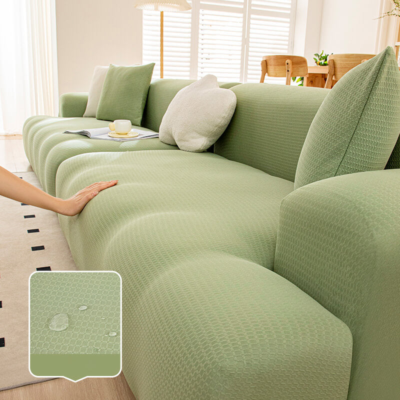 High-Elastic Water-Resistant Anti-Scratch Full Wrap Sofa Protection Cover