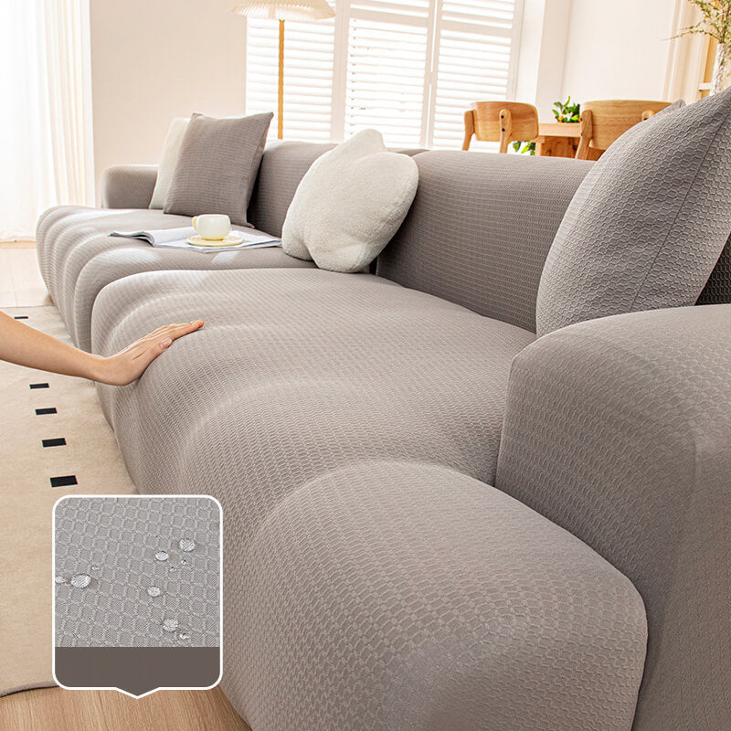 High-Elastic Water-Resistant Anti-Scratch Full Wrap Sofa Protection Cover