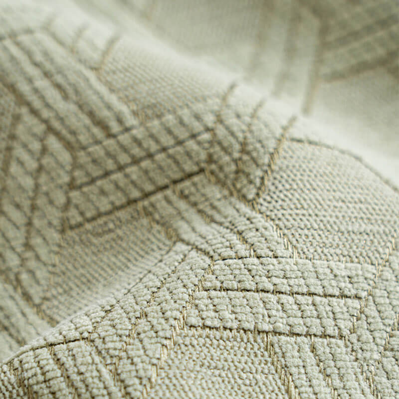 Copridivano impermeabile e antiolio in tessuto ciniglia jacquard