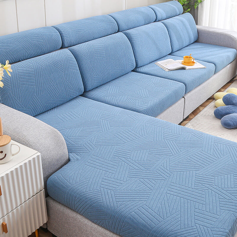 All-Purpose Universal Sofa Cover, Four Seasons Stretch Non-Slip Modern Couch Protector