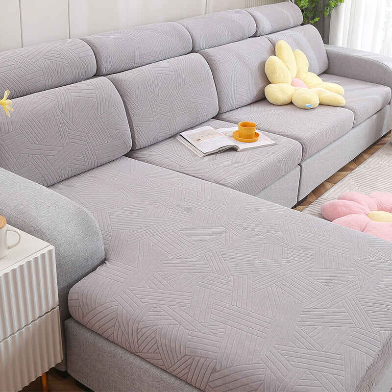All-Purpose Universal Sofa Cover, Four Seasons Stretch Non-Slip Modern Couch Protector