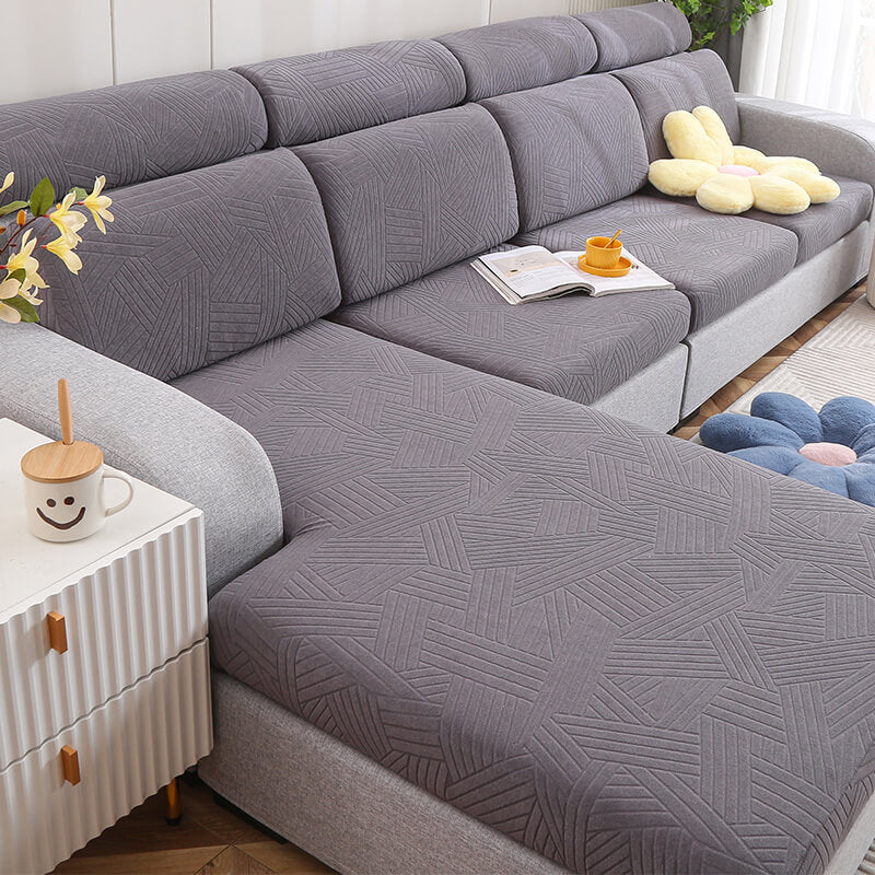 All-Purpose Universal Sofa Cover, Four Seasons Stretch Non-Slip Modern Couch Protector