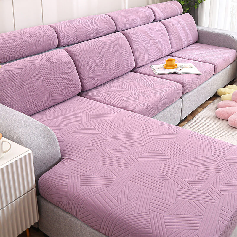 All-Purpose Universal Sofa Cover, Four Seasons Stretch Non-Slip Modern Couch Protector