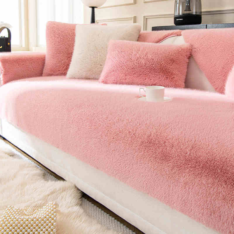Mink Velvet Soft Sofa Cushion