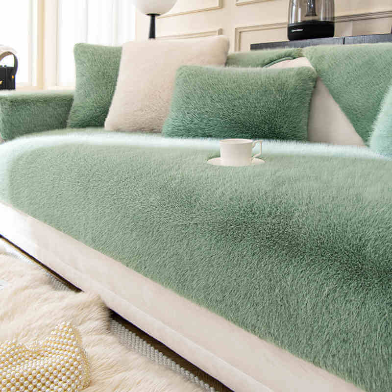 Mink Velvet Soft Sofa Cushion