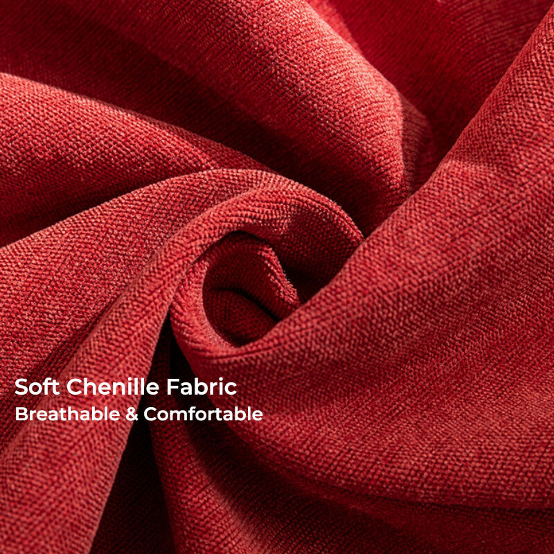 Vermilion Comfortable Chenille Sofa Protector Couch Cover