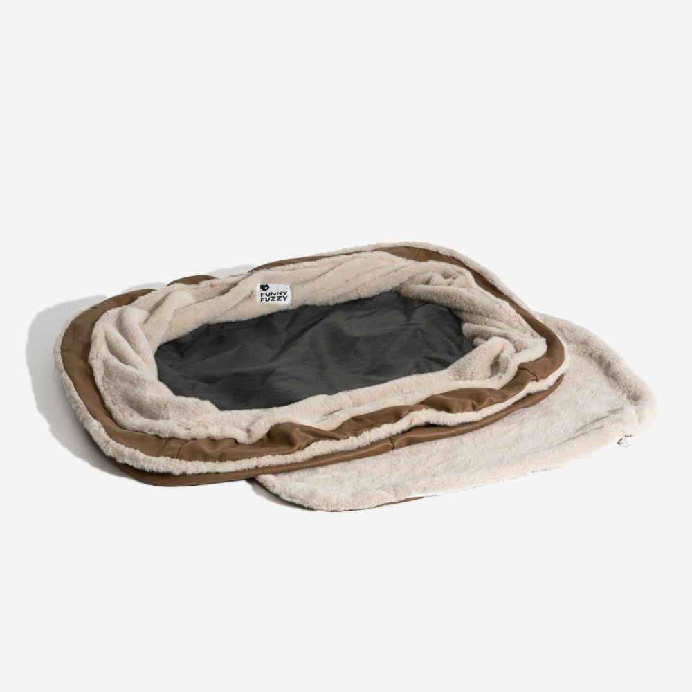 Large Warm Deep Sleep Dog Bed for Ultimate Comfort