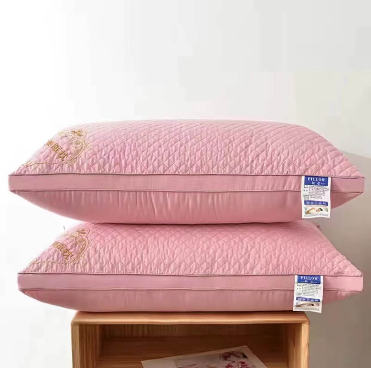 Five-Star Hotel Super Soft Down Pillow, Double Neck Pillow, Buy One Get One Free