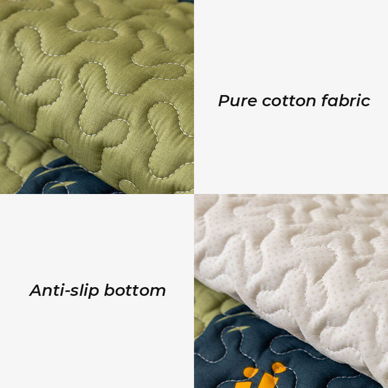 Caramel Macchiato Cotton Non-Slip Sofa Cover
