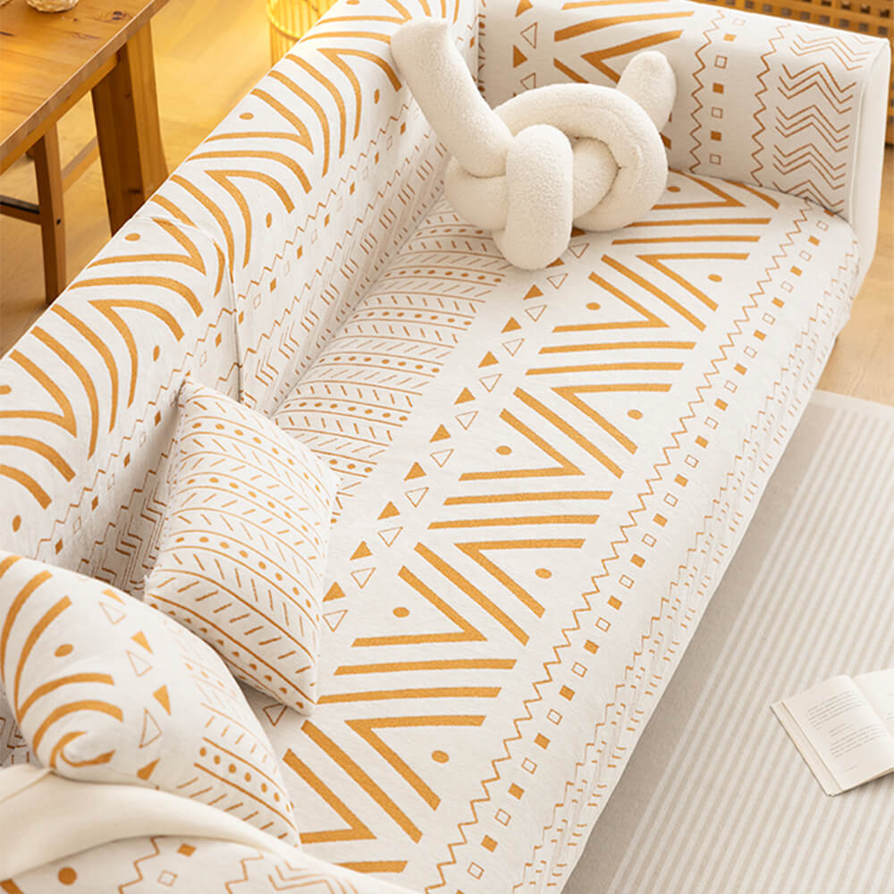Chenille Fabric Breathable Wear-Resistant Sofa Decorative Sectional Cover