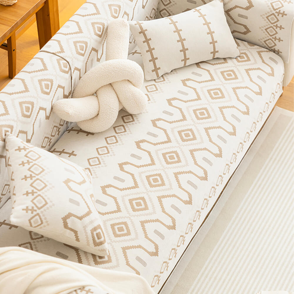 Chenille Fabric Breathable Wear-Resistant Sofa Decorative Sectional Cover
