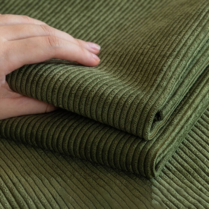 Chic Corduroy Sofa Protector, Anti-Slip Couch Cover