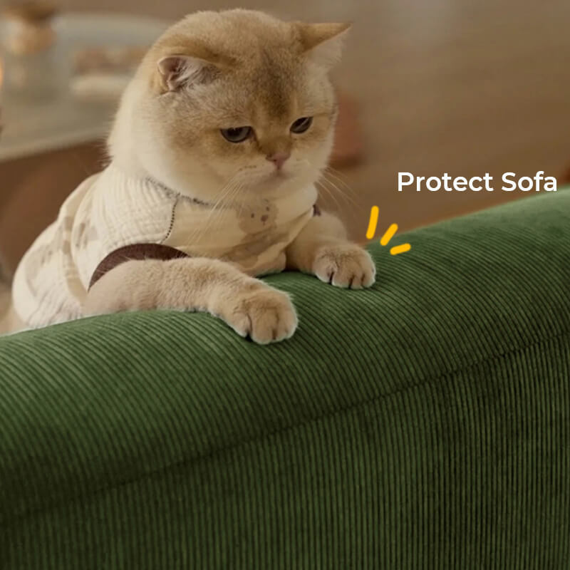 Chic Corduroy Sofa Protector, Anti-Slip Couch Cover