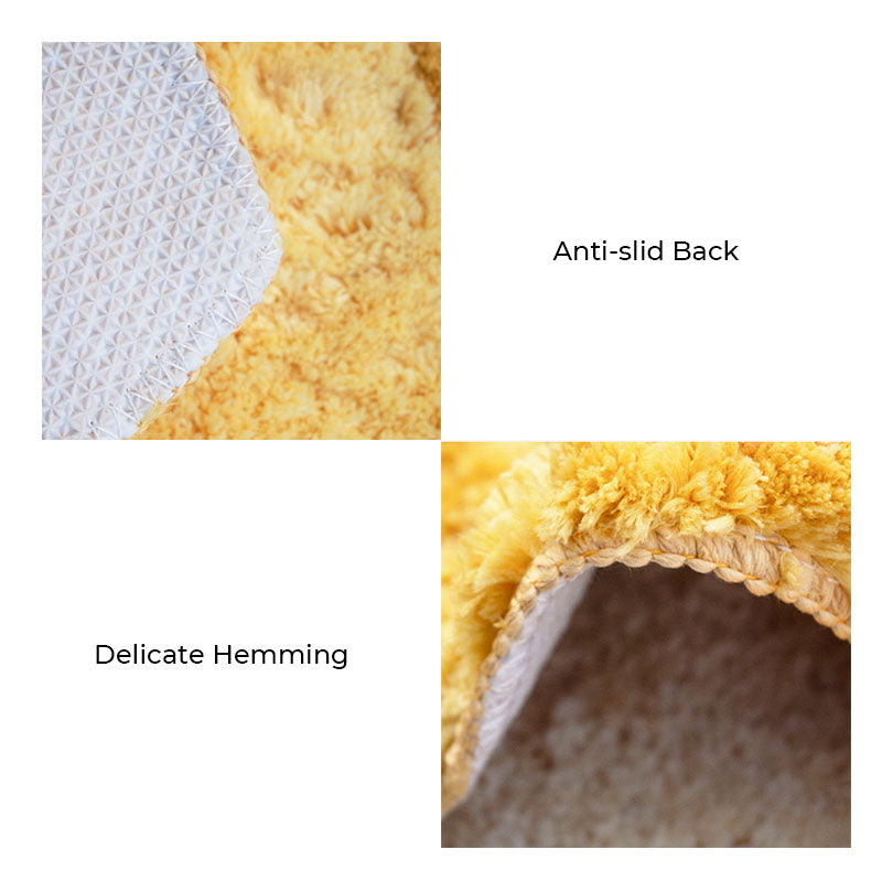 Fluffy Cheese-Shaped Pet Mat Bed for Dogs & Cats