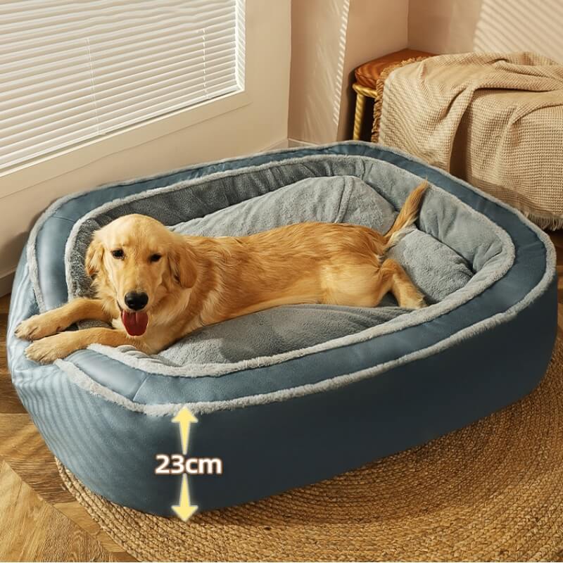 Large Warm Deep Sleep Dog Bed for Ultimate Comfort