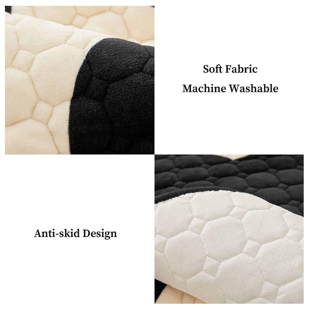 Milk Velvet Sofa Cover, Non-Slip Furniture Protection Couch Cover