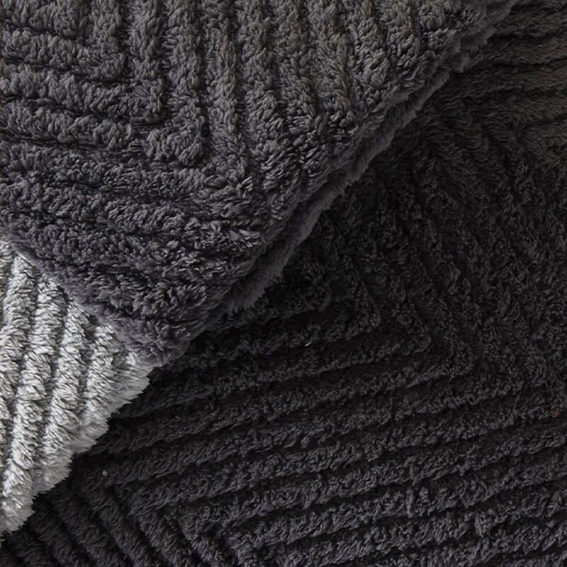 Thickened Plush Herringbone Non-Slip Sofa Cover