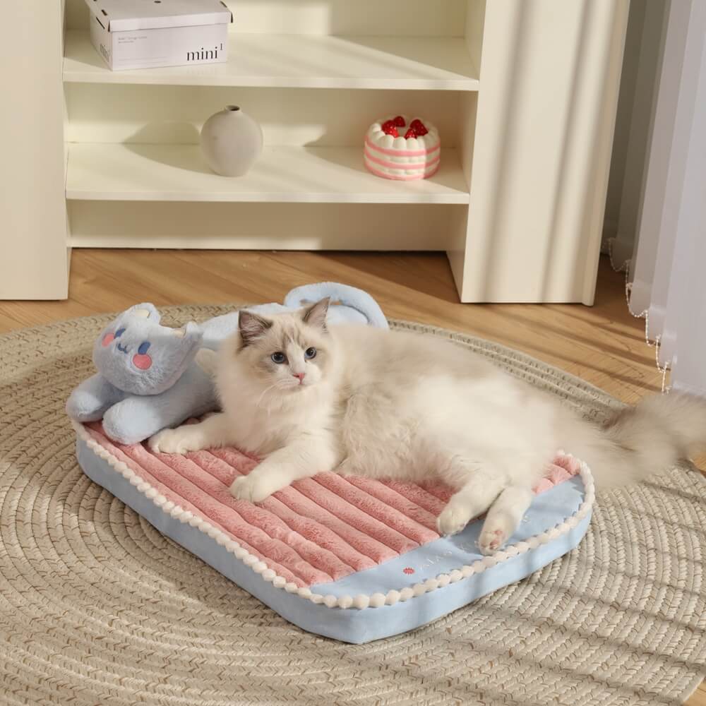 Warm Accompanying Cat Nest, Interactive Cat Bed