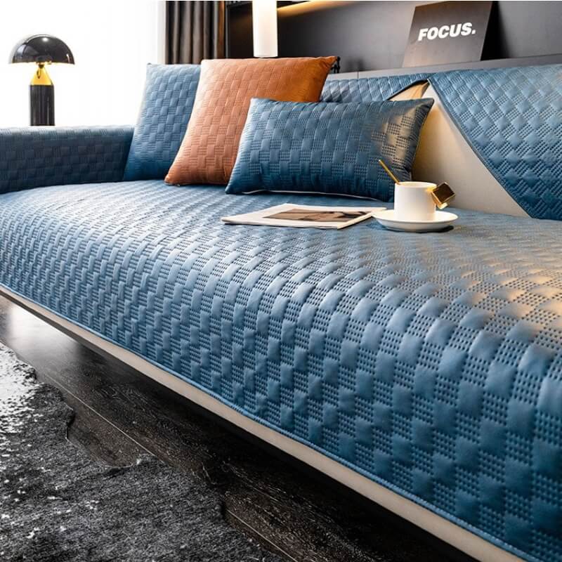 Waterproof Leathaire Fabric Sofa Cover, Furniture Protection Couch Cover