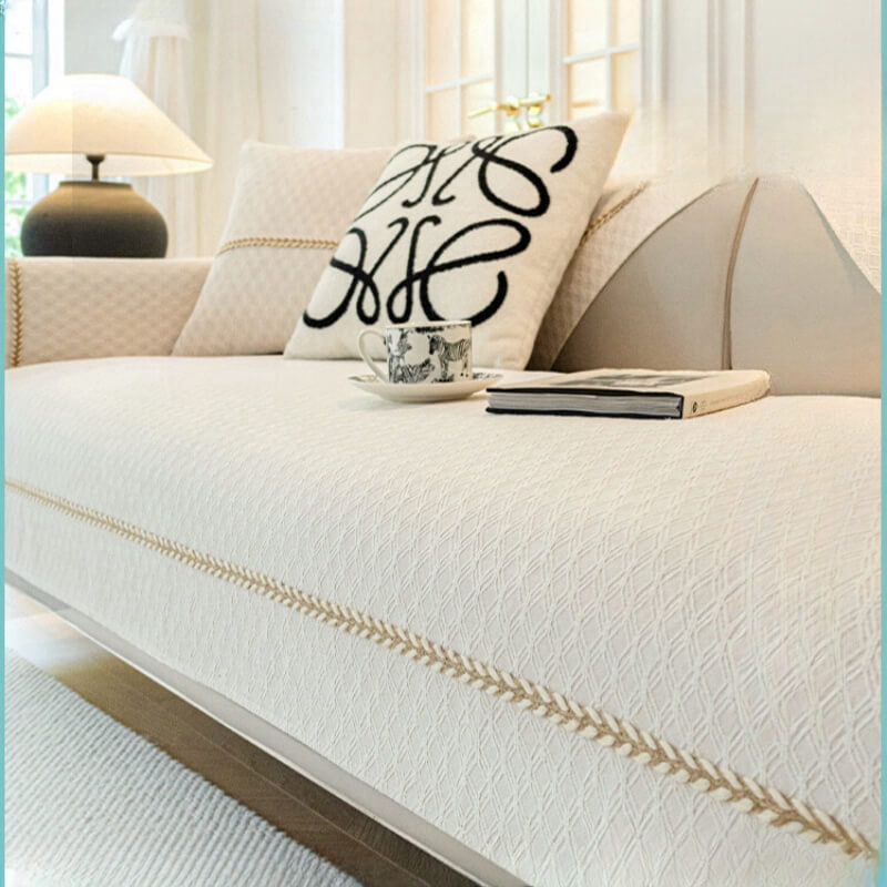 Coussin de canapé en Chenille, quatre niveaux, universel, antidérapant, simple, moderne, léger, de luxe, housse de canapé en tissu 