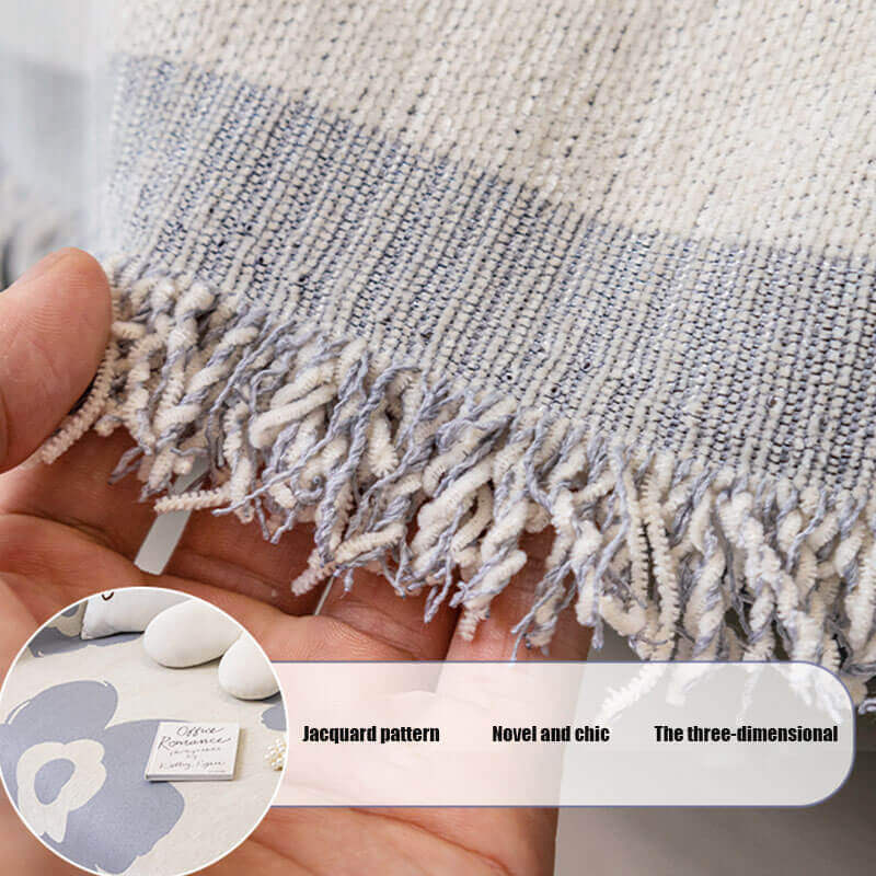 Housse de canapé chenille anti-rayures de chat modèles de mode simples housse de canapé serviette en tissu