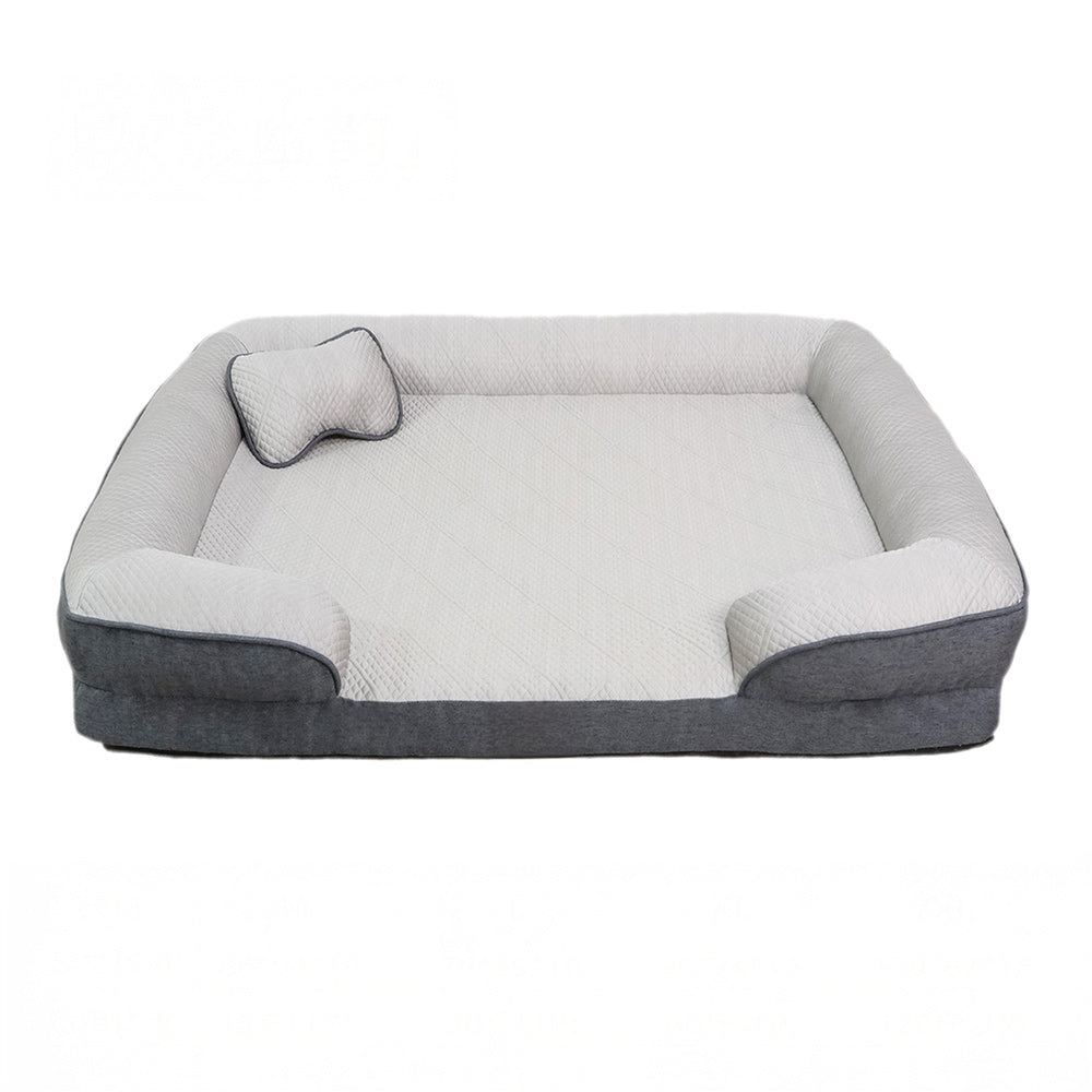 Cooling Orthopedic Large Dog Sofa Bed, Washable for Comfort