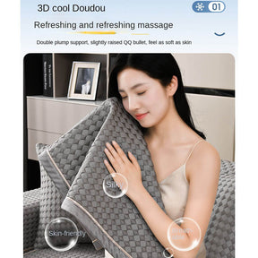 Cooling DouDou Ice Silk Sofa Cushion, Summer Edition Cool Seat Pad, Non-slip Sofa Cover - Bestselling for Summer 2023.