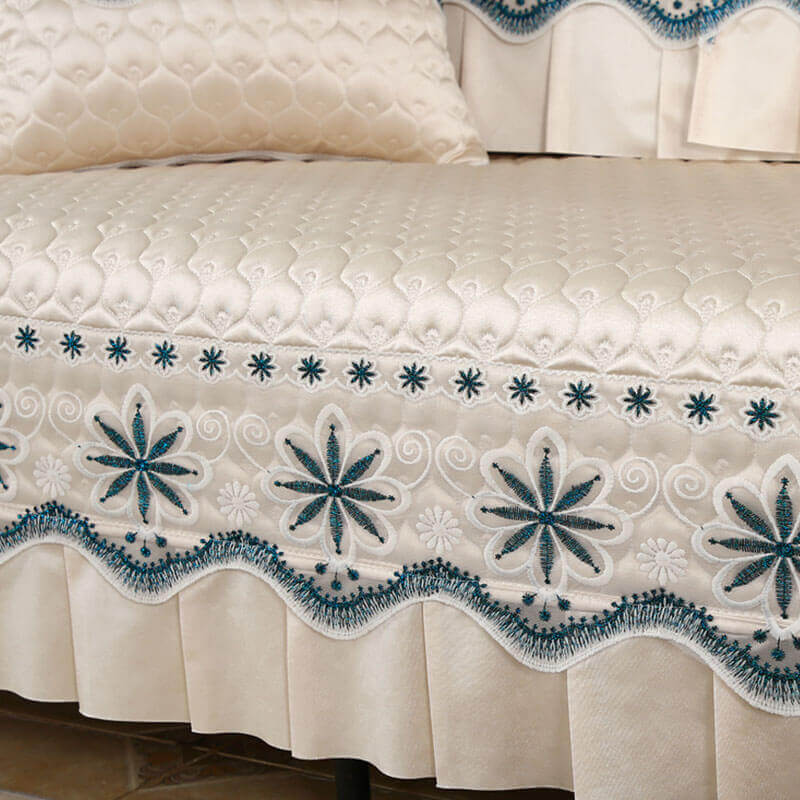 2023 modelli universali di cuscini per divani estivi, adatti per divani a forma di L, copridivano con cuscino antiscivolo, asciugamano per schienale semplice e moderno in tinta unita