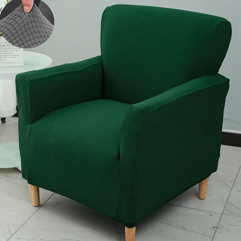Funda elástica para sofá individual, protector de asiento universal con todo incluido