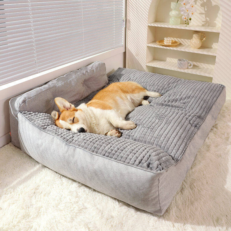 All Seasons Thickened Large Washable Cat & Dog Pillow Bed for Comfort