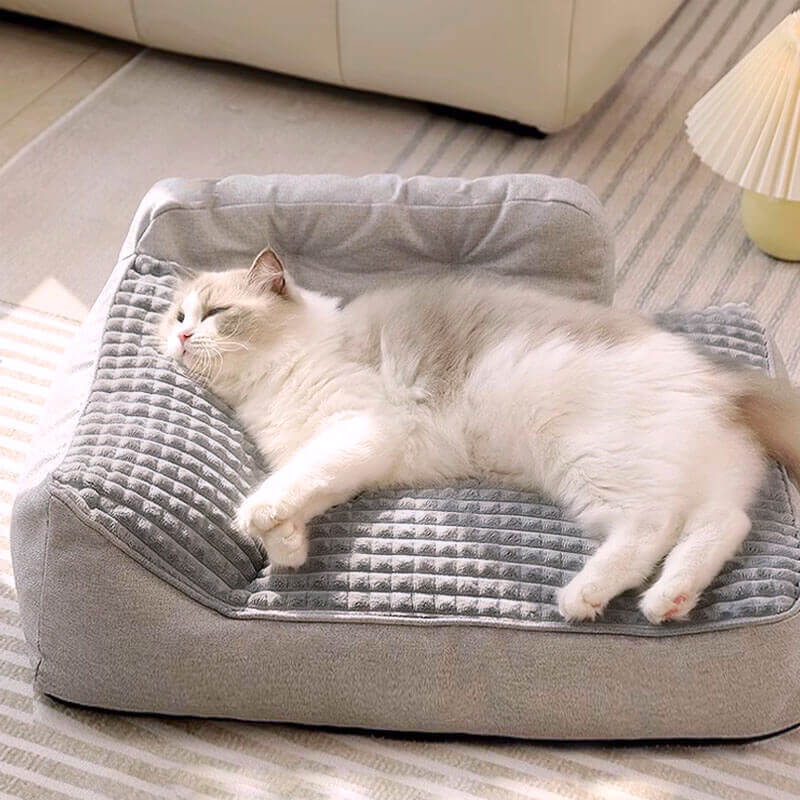All Seasons Thickened Large Washable Cat & Dog Pillow Bed for Comfort
