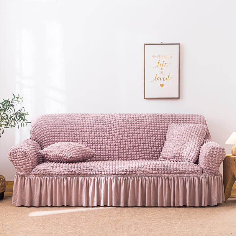 Stretch All-Inclusive Sofa Cover, Universal Bubble Yarn, Anti-Cat Scratch Four-Season Model