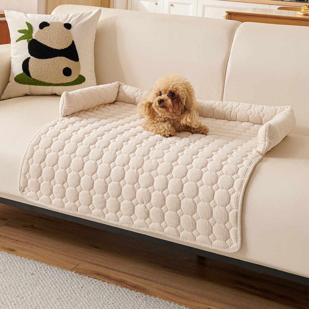 Pearl Fleece Ultra-Soft Dog Mat Furniture Protector Cover for Pets