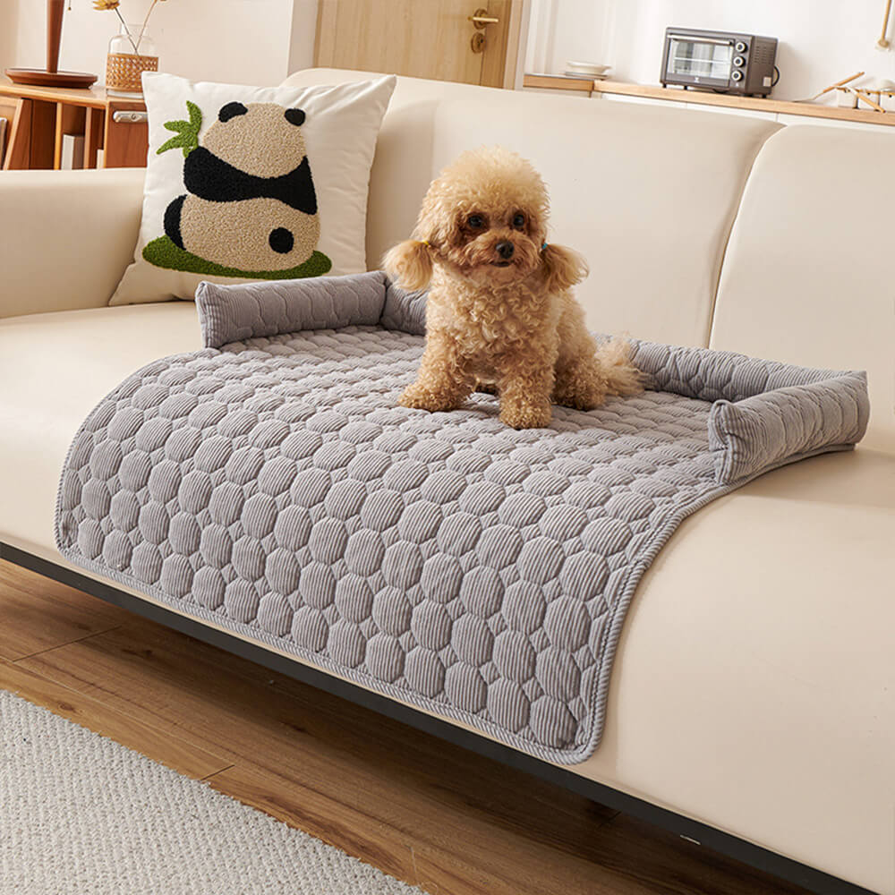 Pearl Fleece Ultra-Soft Dog Mat Furniture Protector Cover for Pets